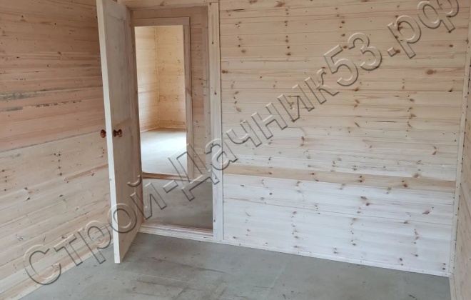 4 каркасный дом 11х6.5м, 71.5 м², московская область, ногинский район, село балобаново (3)
